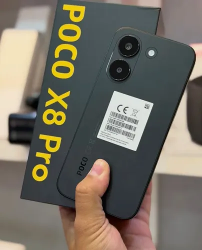 Xiaomi POCO X8 PRÓ 5G 512GB 12GB RAM preto Lacrado com Garantia