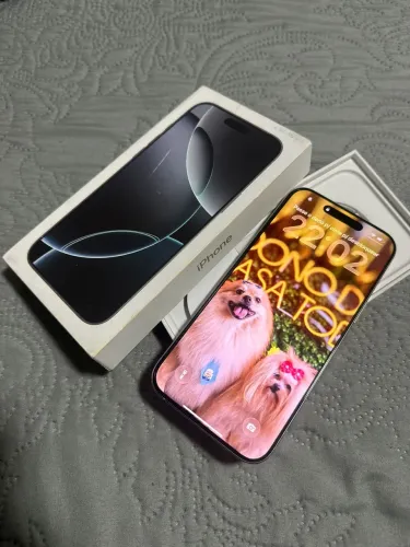 IPhone 16 Pro Max 256gb Branco impecável.