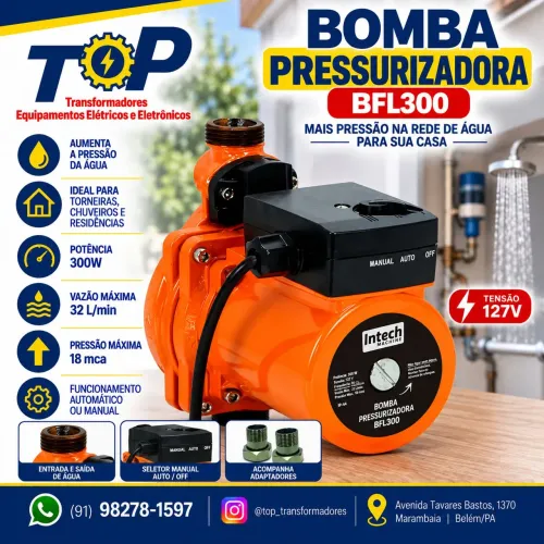 Bomba Pressurizadora BFL300 300w 127v