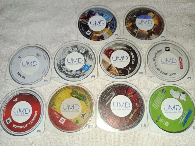 Jogos pra PSP (50 cada)