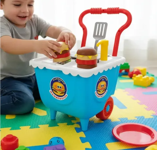 CARRINHO DE HAMBÚRGUER TILIN