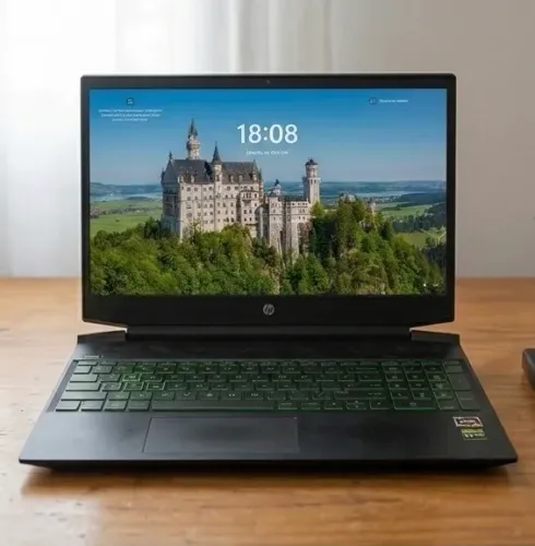notebook hp pavilion gaming 15.6" ryzen 5 16gb ram