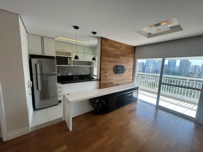 Lindo apartamento In Berrini 49m2 mobiliado