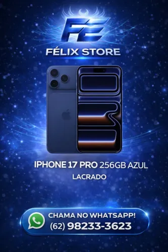 Apple IPhone 17 Pro azul 256GB lacrado 