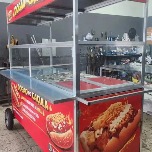 Carrinho Ambulante, Lanche, Currasco, Comida de rua, Food