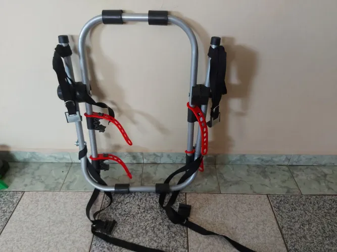 Suporte transbike p/2 bike apoio fixo semanal Hatch sua lobo prata