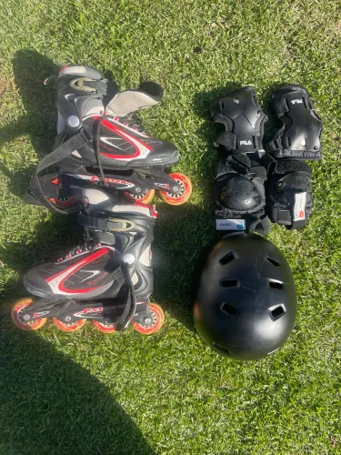 Traxart Faster Vermelho + Capacete e Proteções