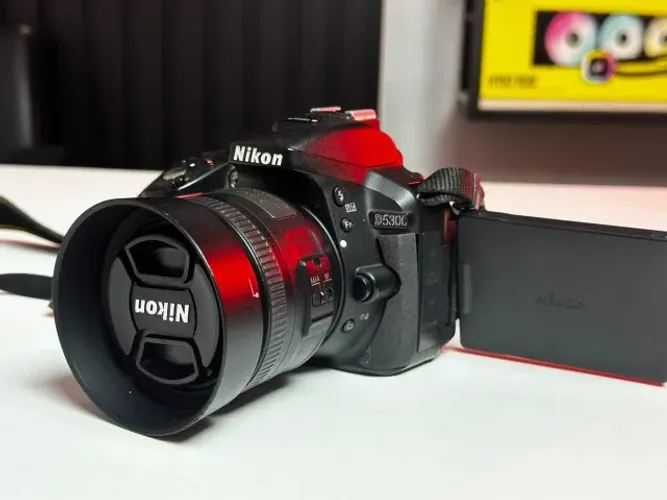Camera Nikon D5300 + Lente Nikon 35mm 1.8