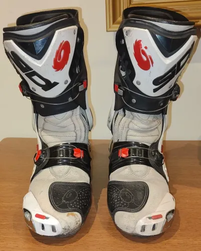 Bota SIDI para MOTO SPEED PISTA USADA - não Alpinestar Dainese Texx Suzuki Kawasaki Honda