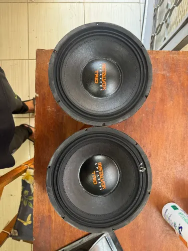 FALANTES METALVOX NOVOS ! 