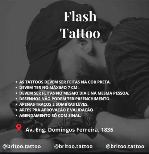 Promoção relâmpago tattoo 