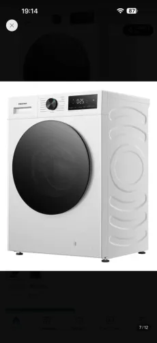 Lava e Seca Hisense 11kg/7kg Inverter Branca - WD11i141 Nova na Caixa