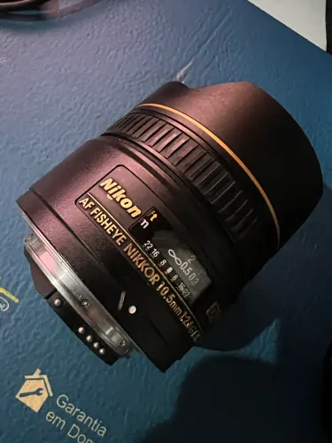 Lente Nikon olho de peixe 10.5 2.8 dx
