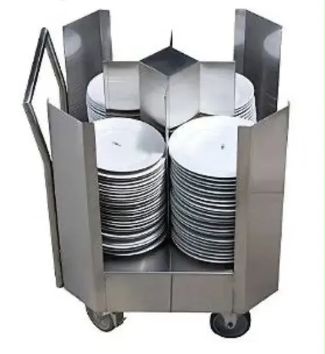  Carrinho para transporte de pratos