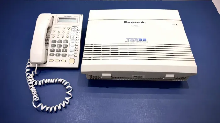 PABX Panasonic KX-TES32 + Telefone Panasonic Testado e Funcionando
