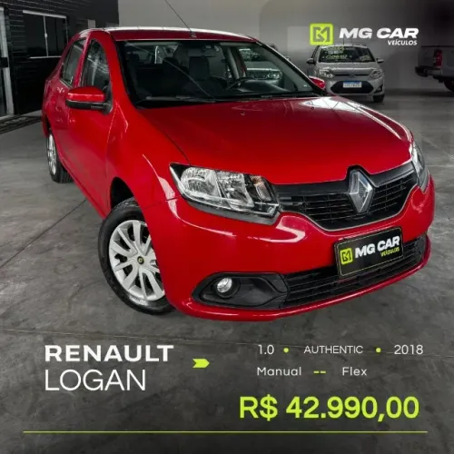 Renault Logan Authentique Flex 1.0 12V 4P 2018