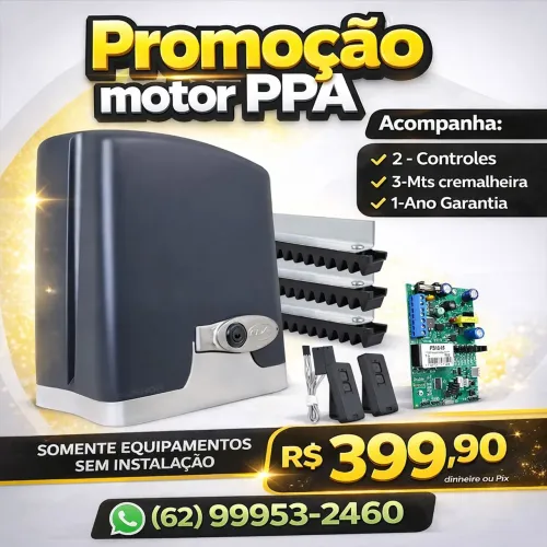 Motor portão PPA analógico 500kg
