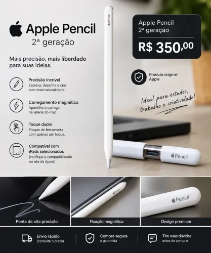 Apple Pencil 2° geração