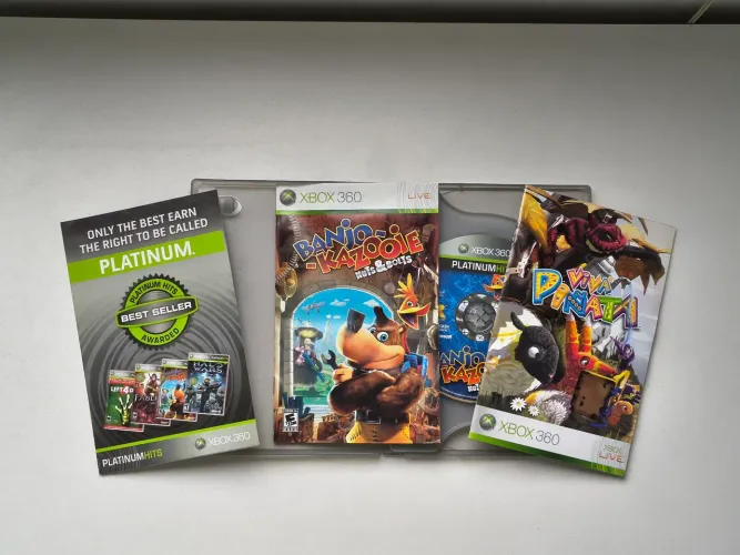 Jogo Banjo-Kazooie + Viva Piñata Xbox 360 Original