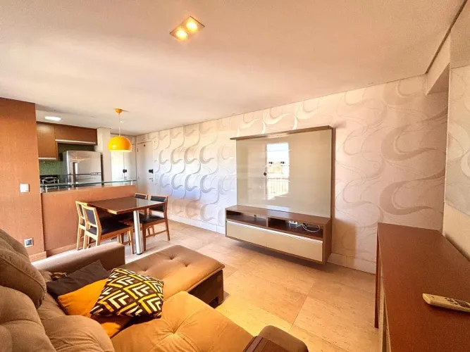 Apartamento mobiliado à venda com 2 quartos e lazer completo