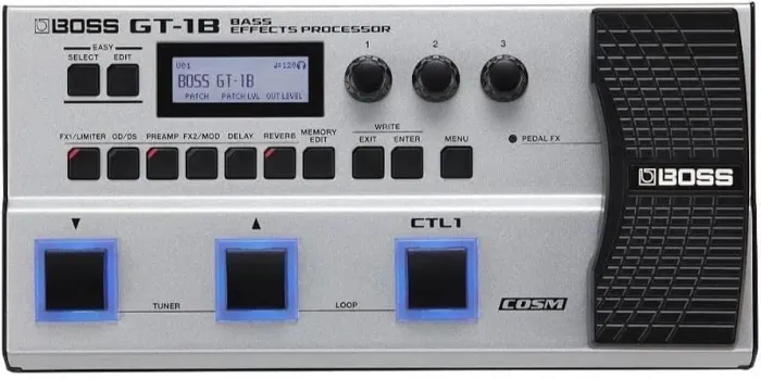 Pedaleira BOSS GT1-B para Baixo