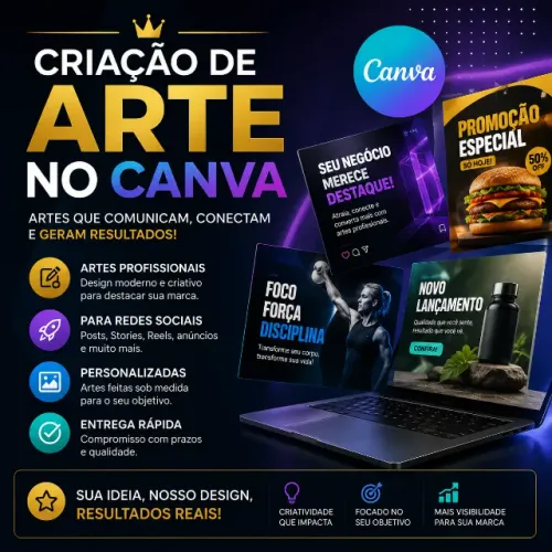 Arte no Canva