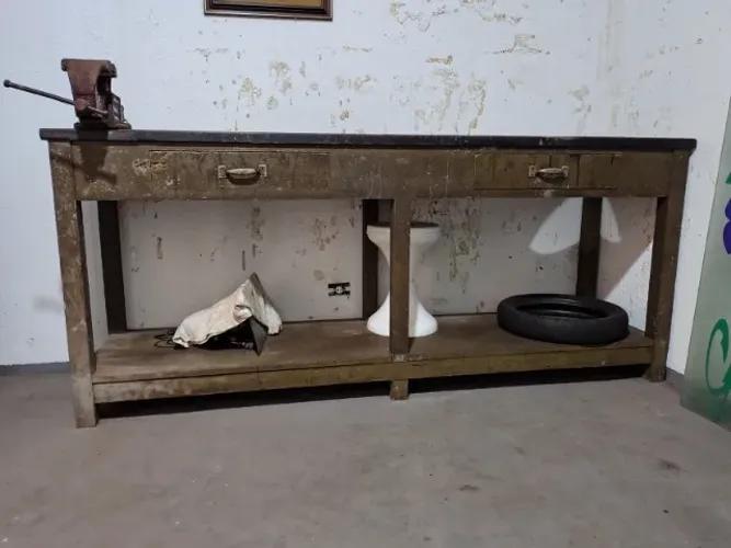 Morsa N:5 e Bancada de 2 mts