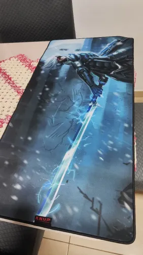 Mousepad Gamer KNUP Grande Speed Antiderrapante Base Emborrachada Estampa Gamer