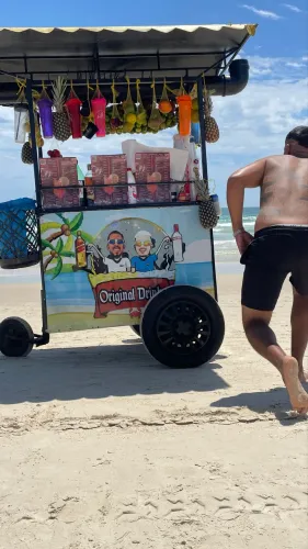 Carrinho de drink ? para temporada