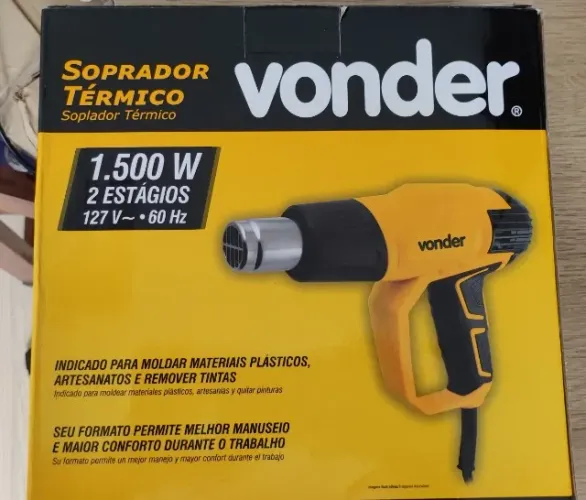 Soprador Térmico Stv150n 1500w - Vonder 127V