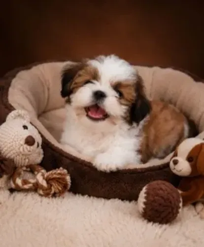 Filhote de Shih Tzu Macho Mini - Oferta a Partir de R$ 850!