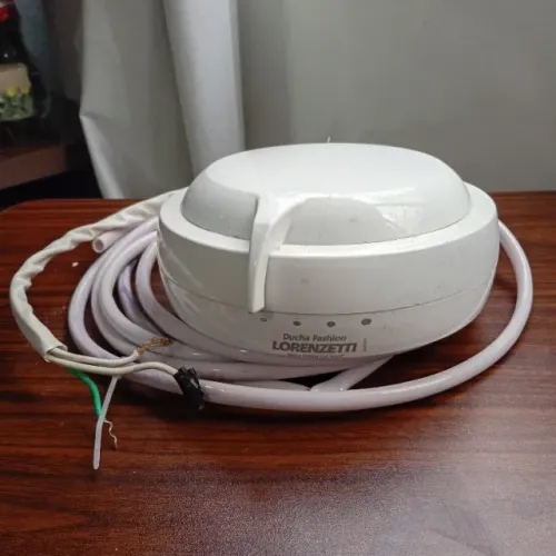 Chuveiro Lorenzetti Fashion 220V branco 7500W + chuveirinho longo + 1 resistência extra