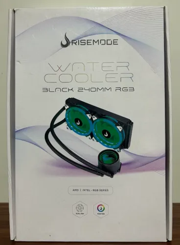 Water Cooler Rise Mode Black 240mm RGB