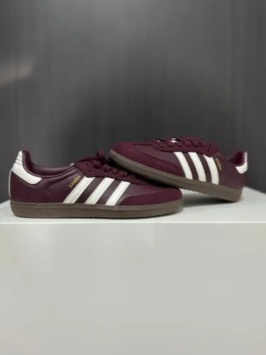 adidas Samba OG Maroon Off White Gum