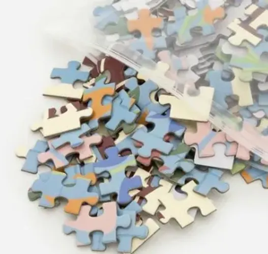 Kit quebra cabeças grow lápis e mapa