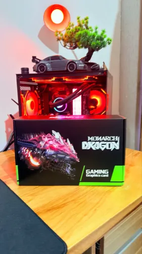 RX 580 8GB Soyo Preta - Nova na Caixa