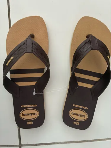 Havaiana Top Original 43/44 Nova com Etiqueta- Marrom