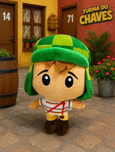 Chaves pelúcia 28 cm