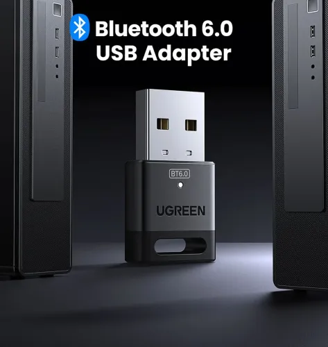 Adaptador Bluetooth 6.0 Ugreen, Novo e Original.