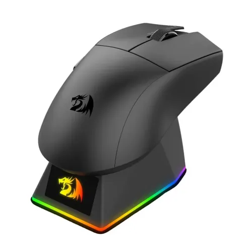 MOUSE REDRAGON K1NG ULTRA C/ BASE DE CARREGAMENTO S/F PRETO - M999