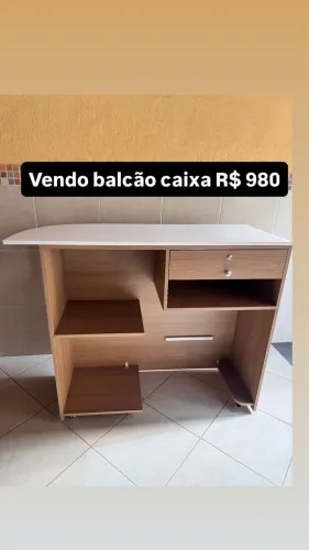 Balcão Caixa MDF