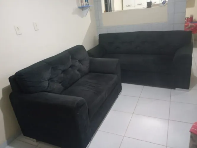 Conjunto de sofá 2 e 3 lugares