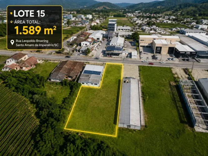 Lote / Terreno em Vila Becker - Santo Amaro da Imperatriz