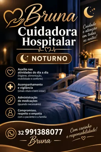 Cuidadora/Acompanhante Hospitalar