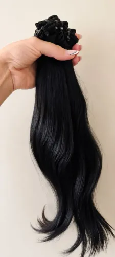 Cabelo humano 45cm