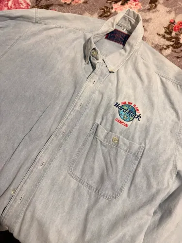 Camisa Vintage Hard Rock Café Cancún XG