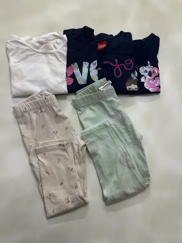 Lote de Roupa de Menina TAM 4