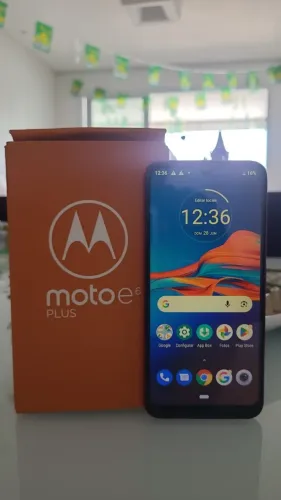 Motorola Moto E6 Plus 64GB Vermelho - Caixa Original