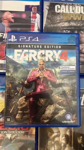 Jogo Far Cry 4 PS4 Mídia Física Original Completo