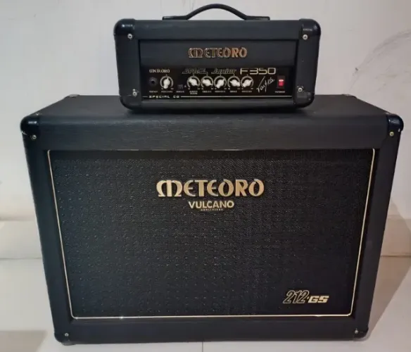 Amplificador Meteoro Space Junior F350 Faiska Signature + Caixa 212 - ANALISO TROCAS 